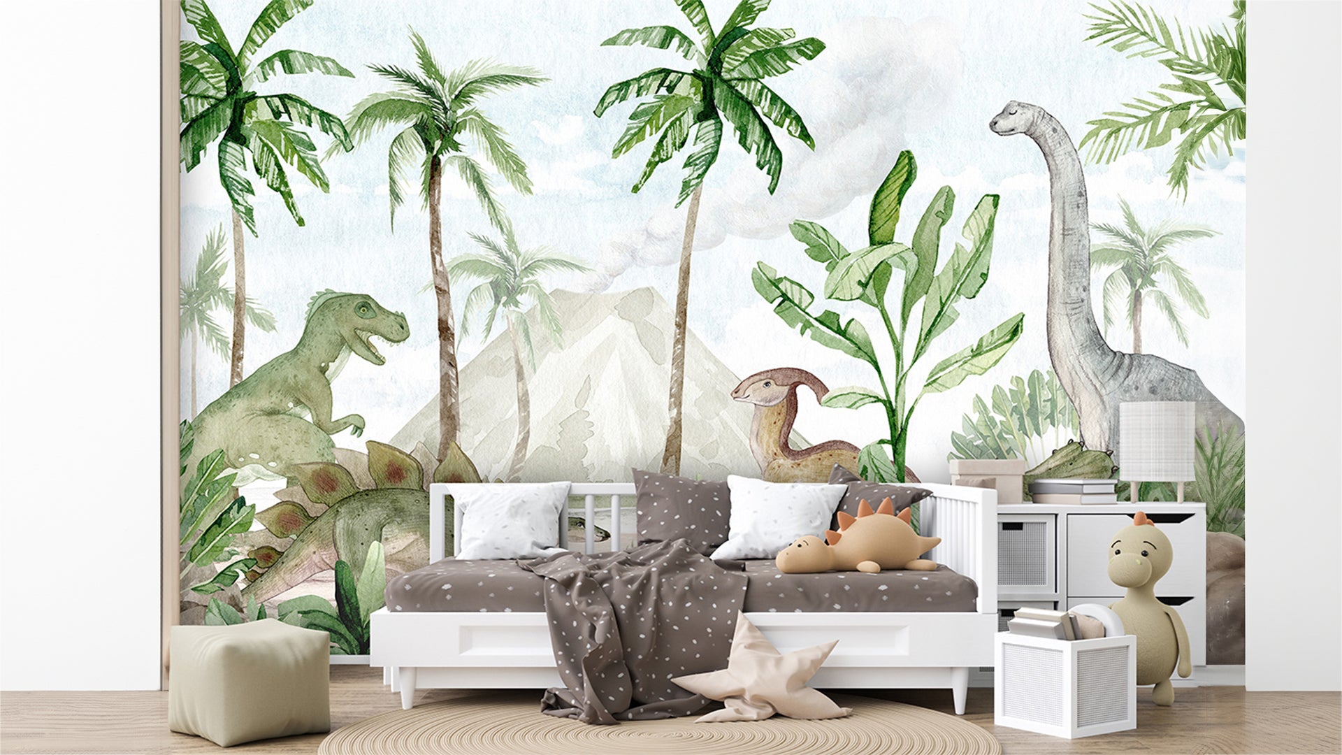 Majestic Dinosaur Wallpaper for Children room