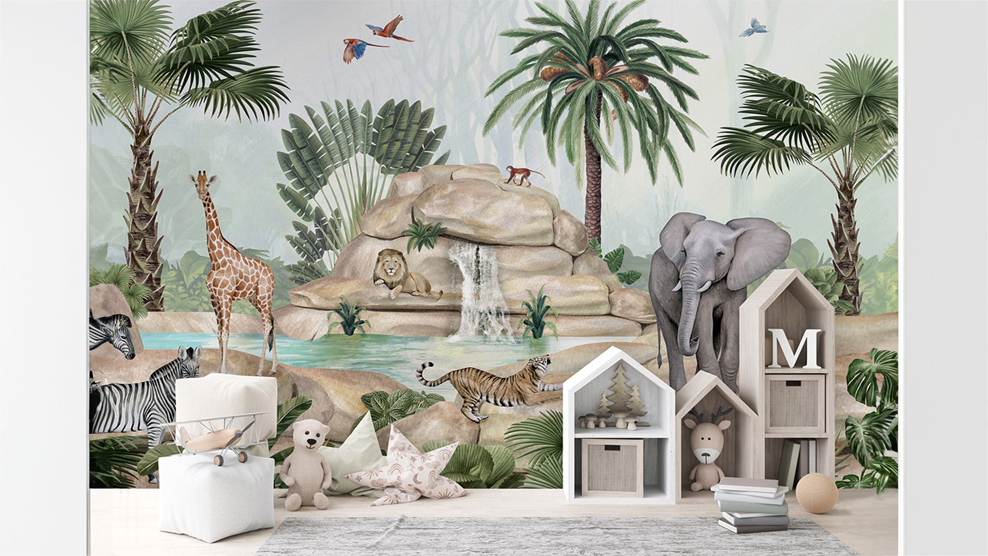 madagascar wallpaper for kids room