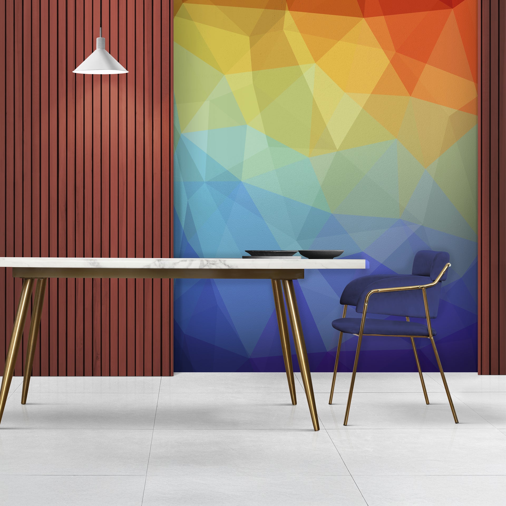 origami polygon abstract wallpaper design