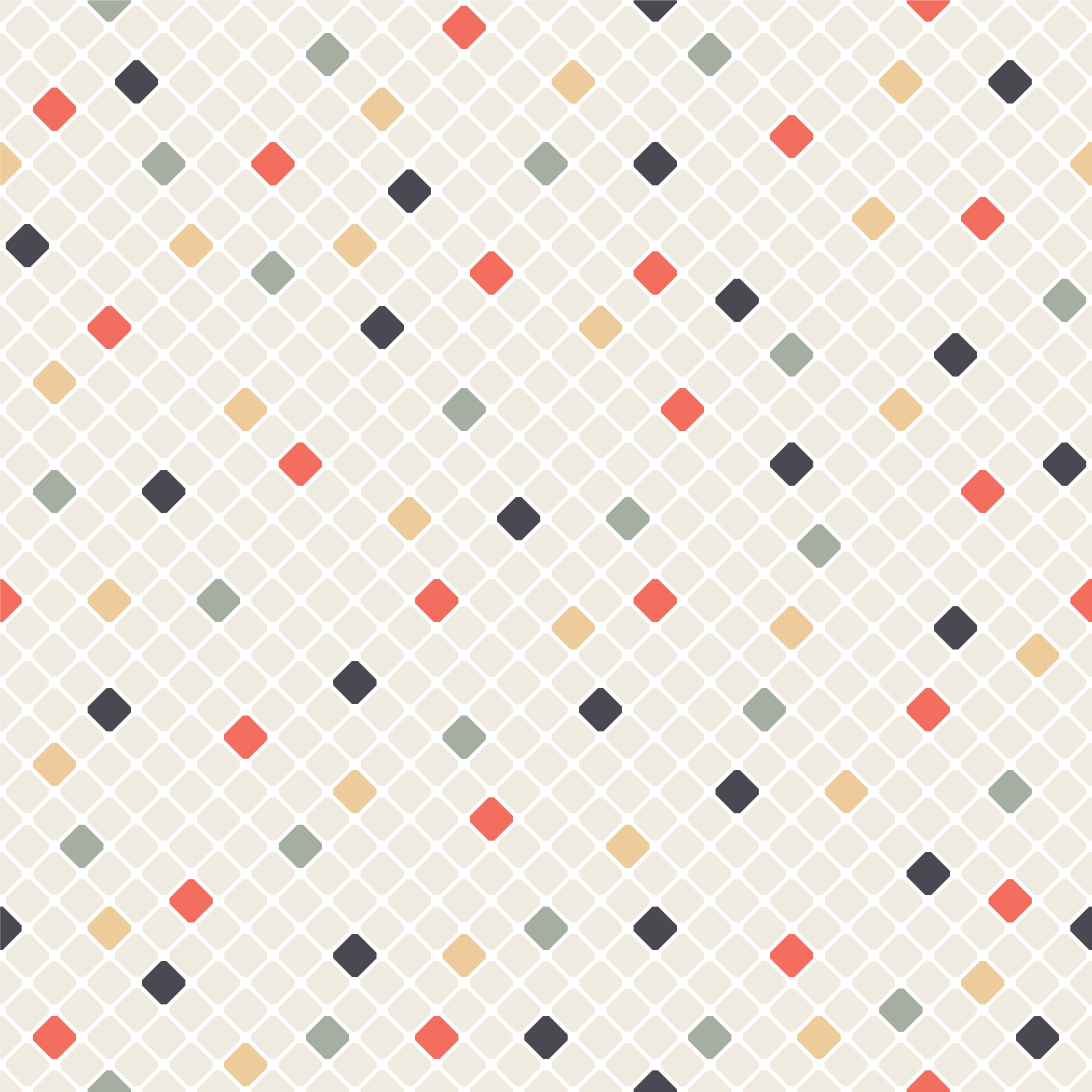 Mosaic pattern abstract wallpaper