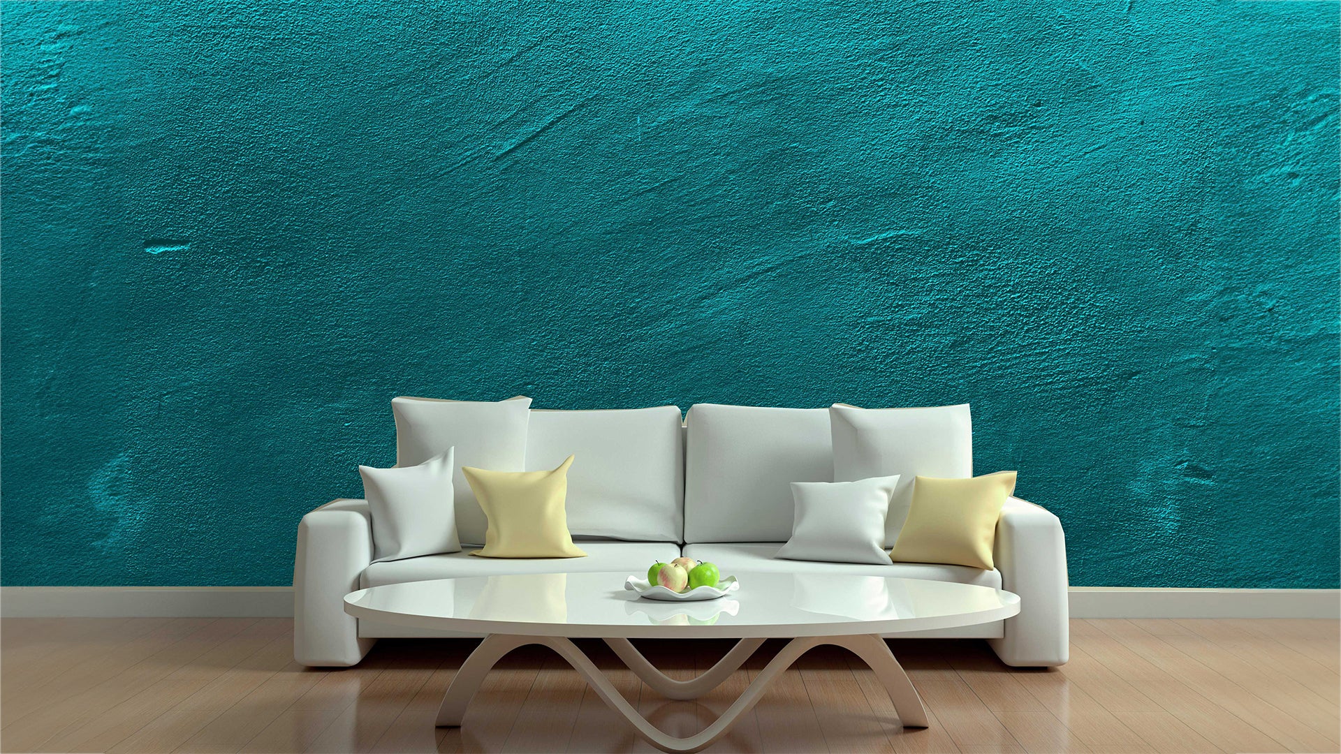 Teal Wall