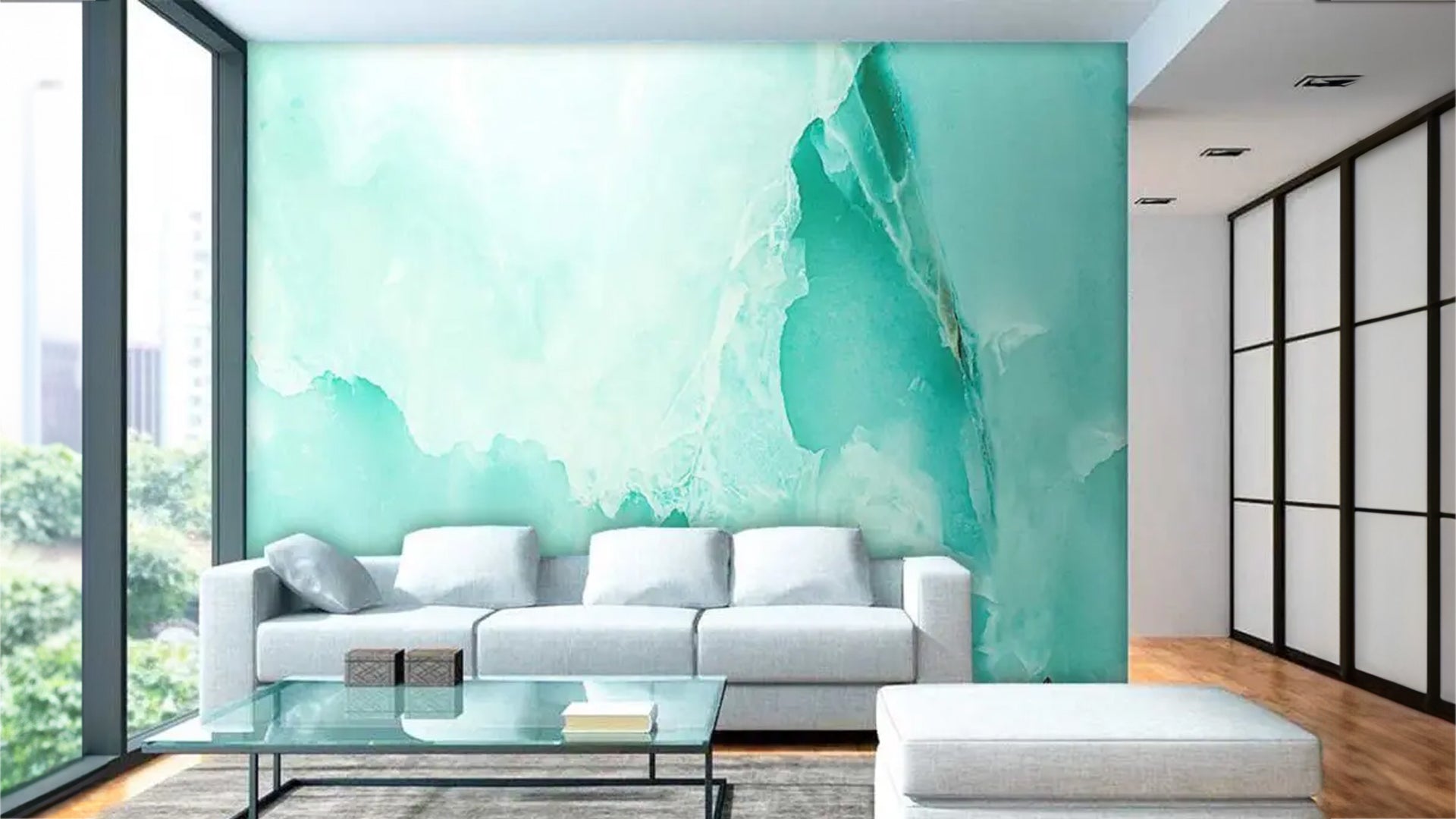 Aqua Green Onyx