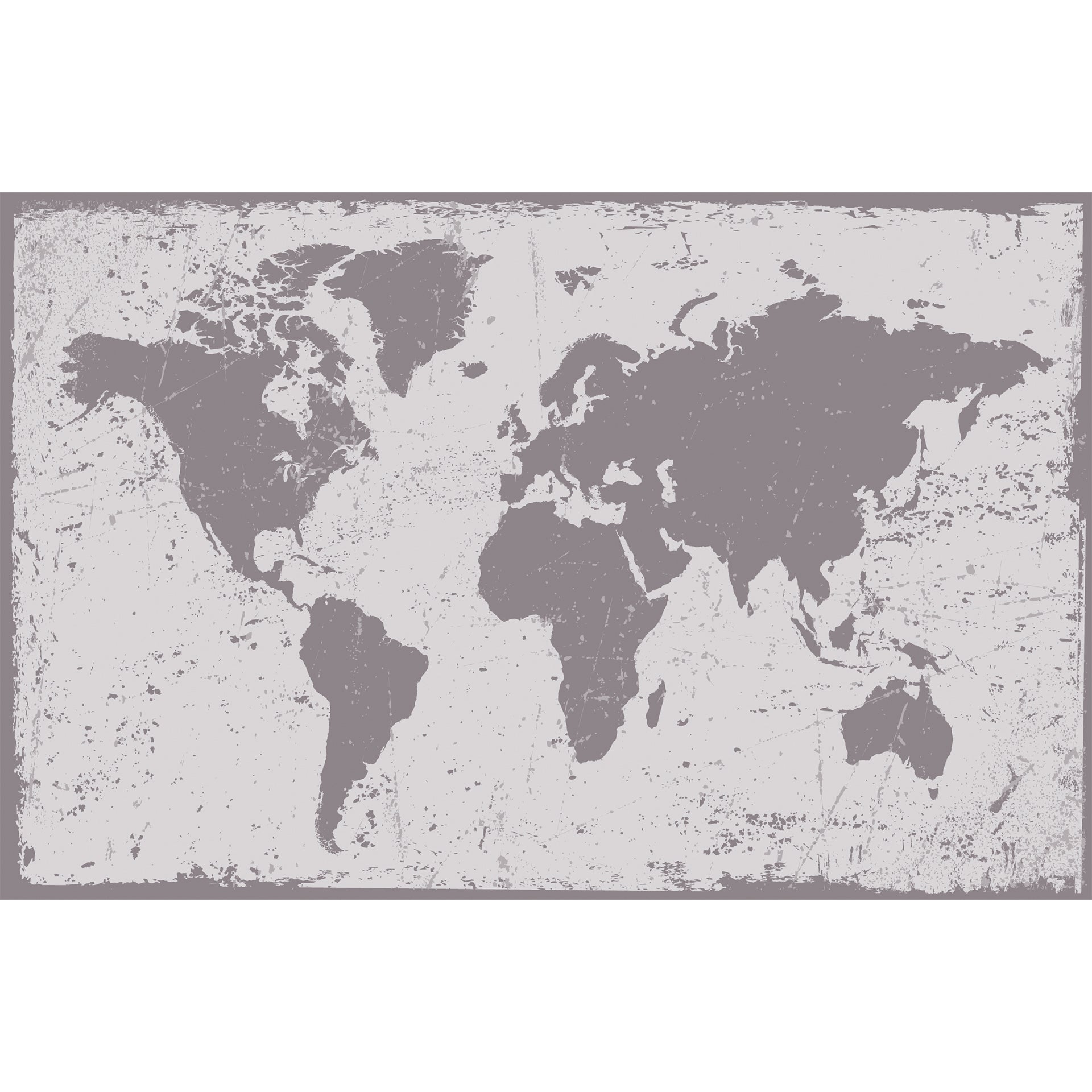 Vintange World Map