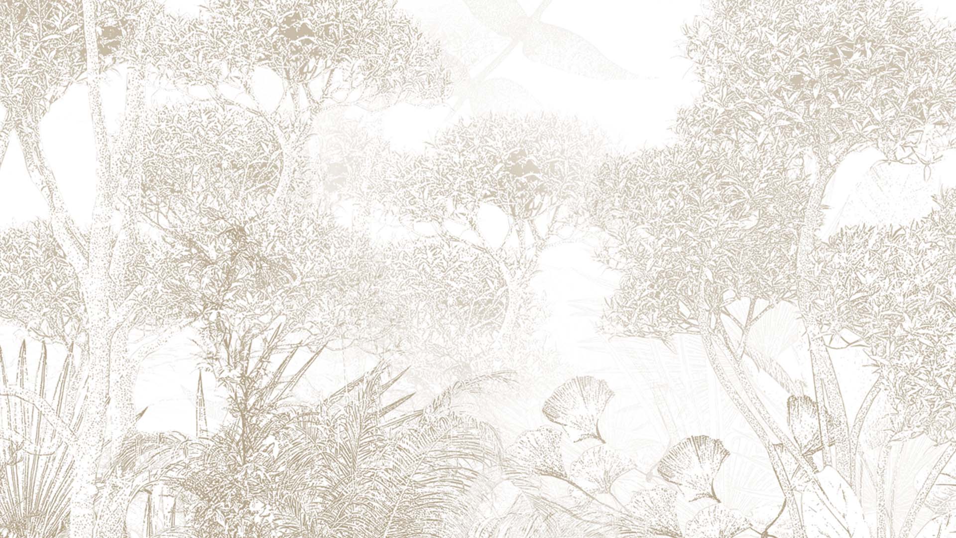 Tropical Forest landscape in Sepia Tone