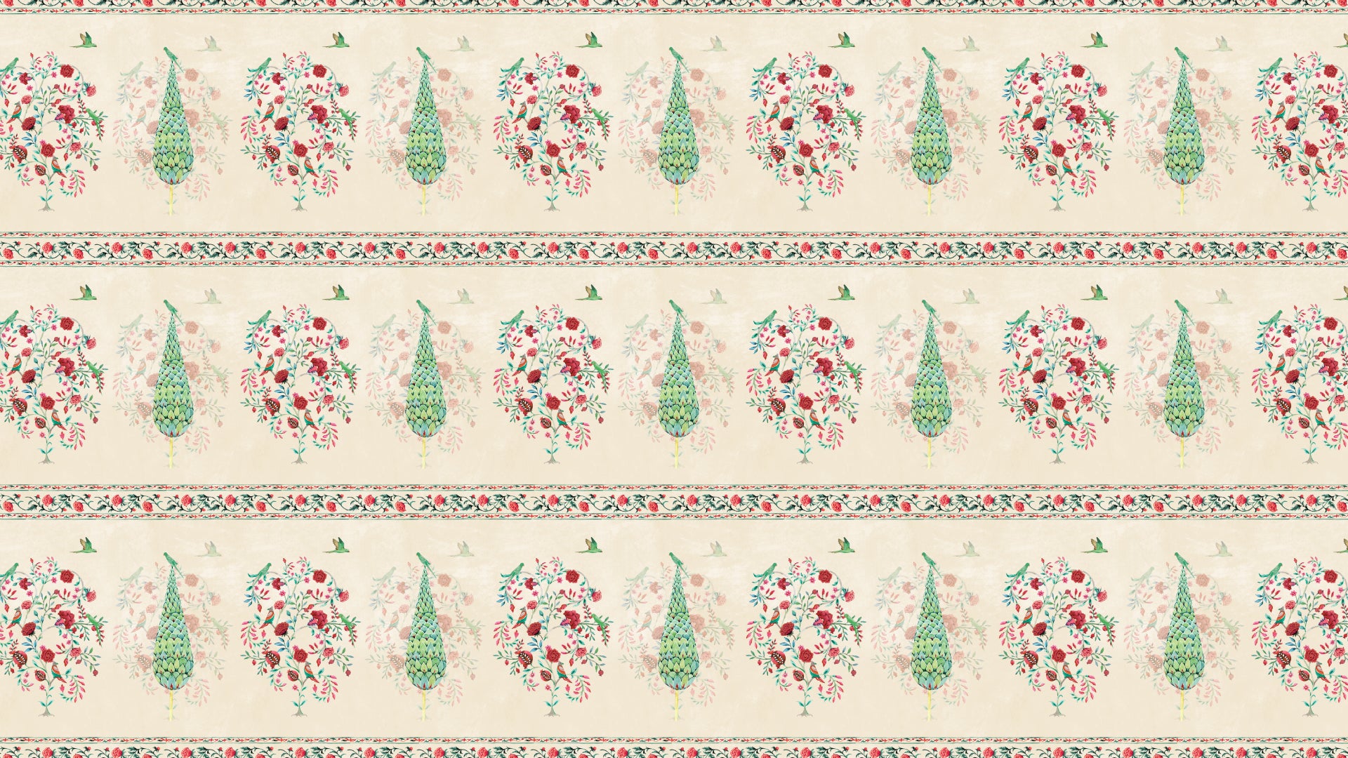 Gateway to Grace: Parrot Tropical Wallpaper