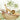 Safari Animals in a Boat Amidst Lush Jungle Illustration