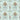 La Roseraie Blue: Elegant Vintage Floral Ornamental Pattern with Pastel Tones and Detailed Design