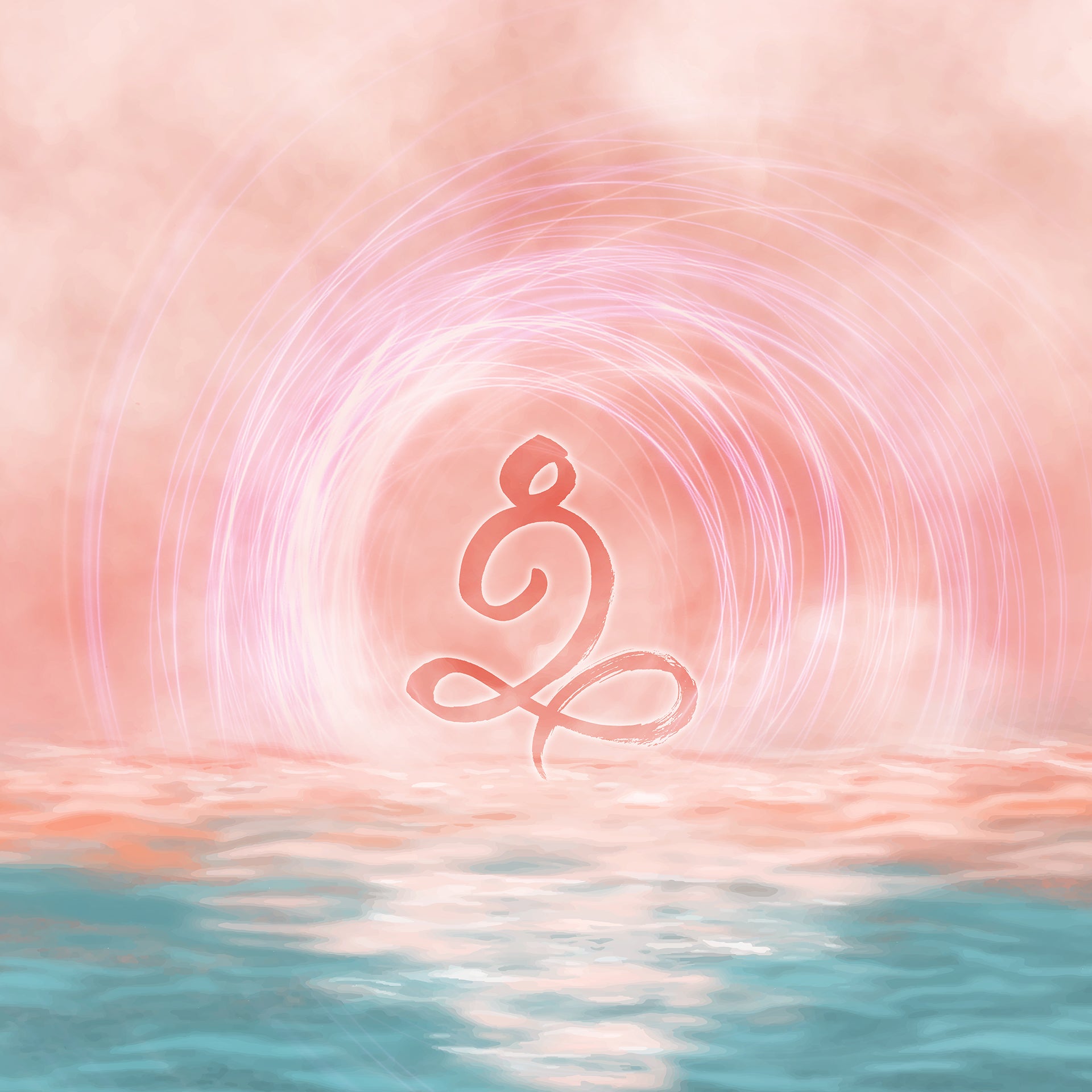 Dhyan: Serene Abstract Meditation Room Wallpaper