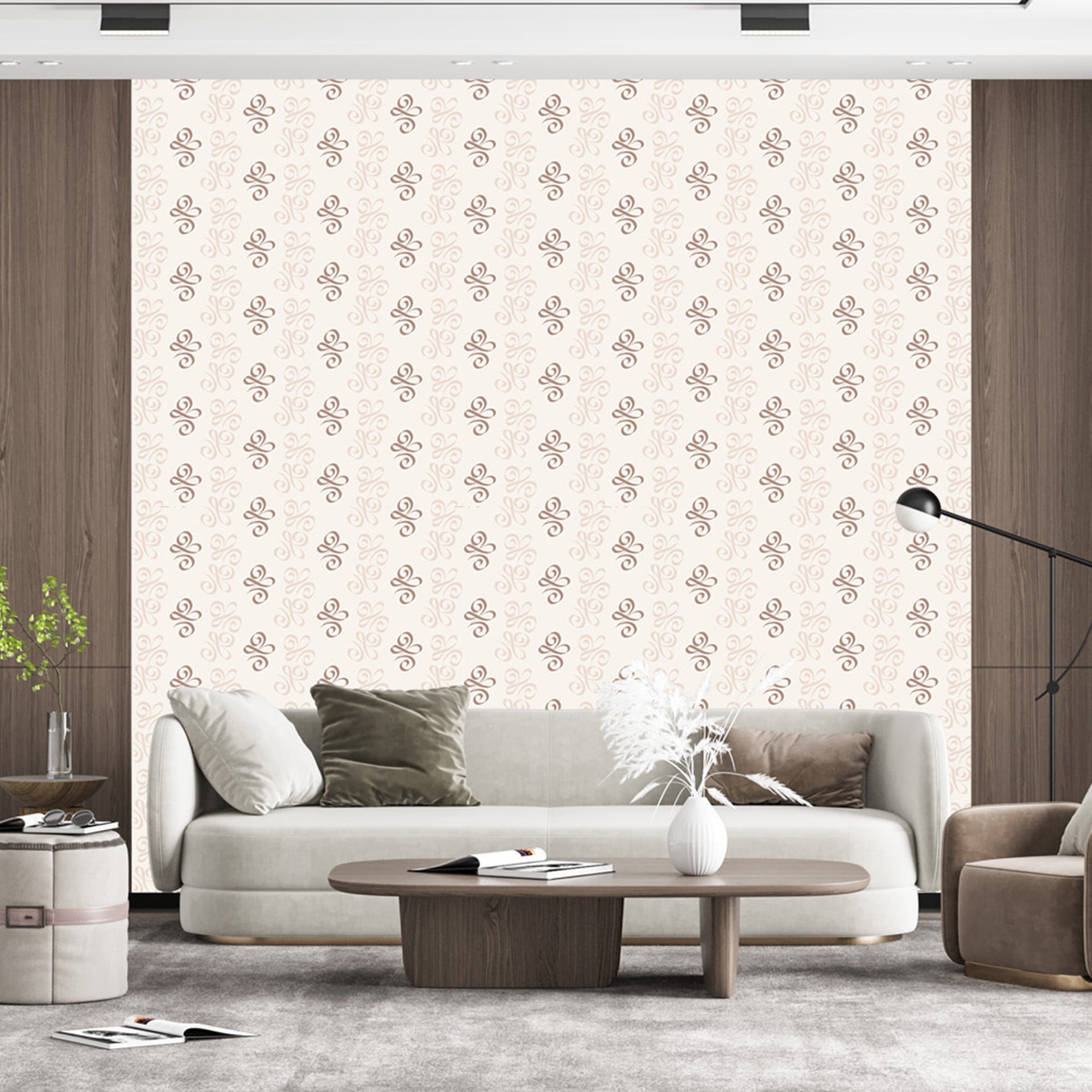 Soothing wallpaper Design for Relaxing Interiors