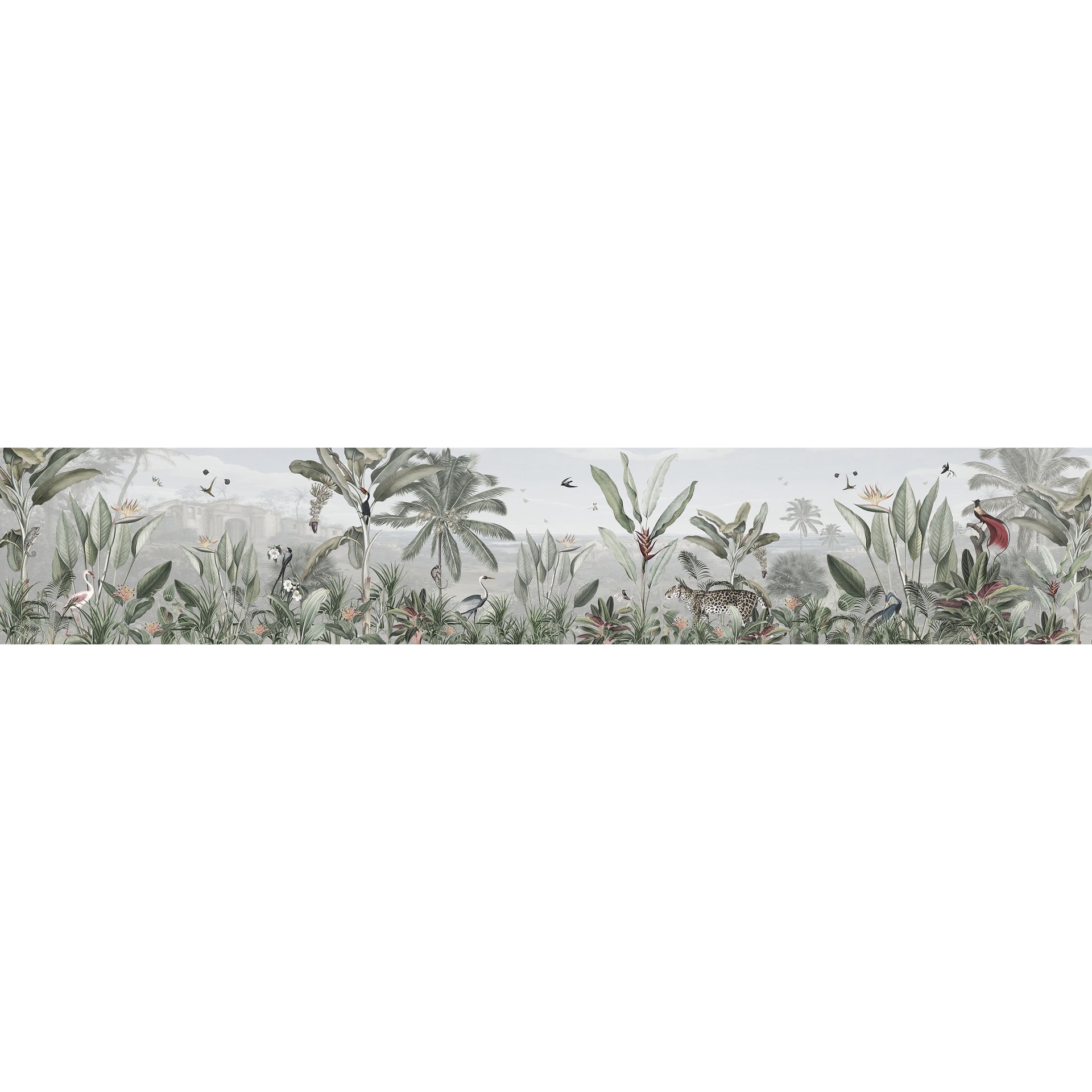 Tropical Jungle Wildlife Wallpaper