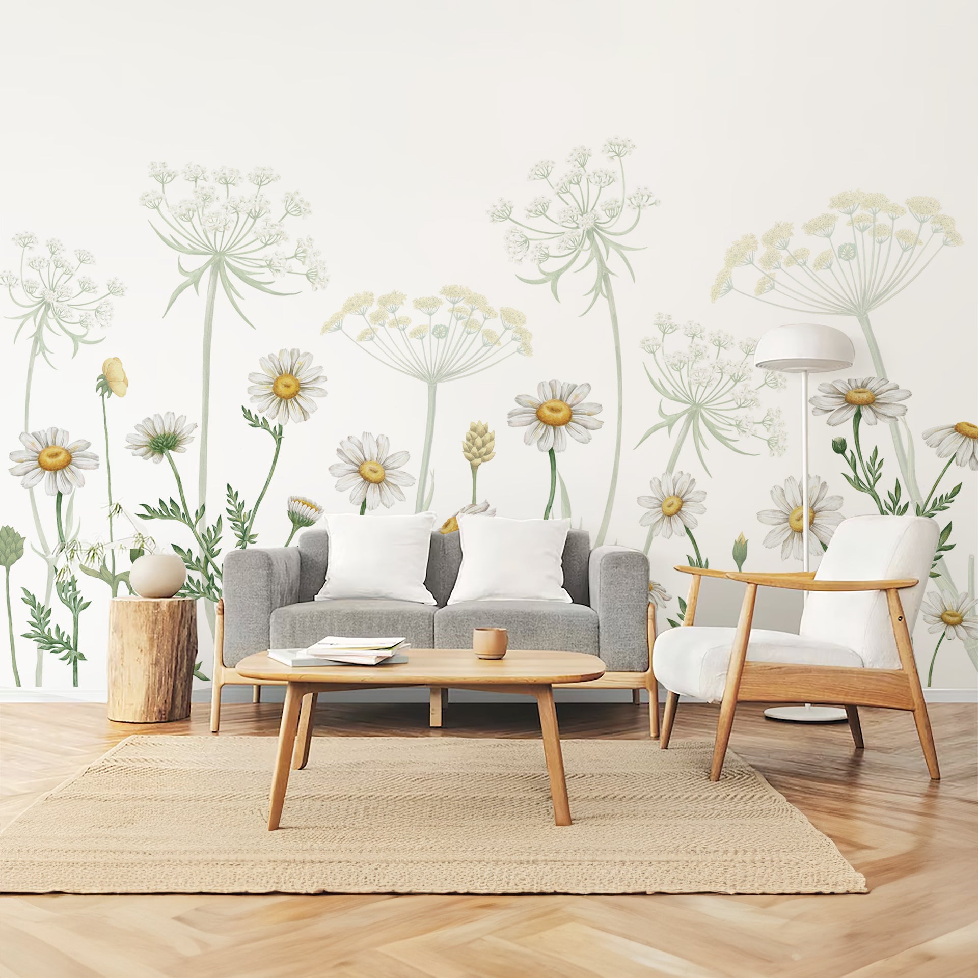 Daisies Wallpaper for walls