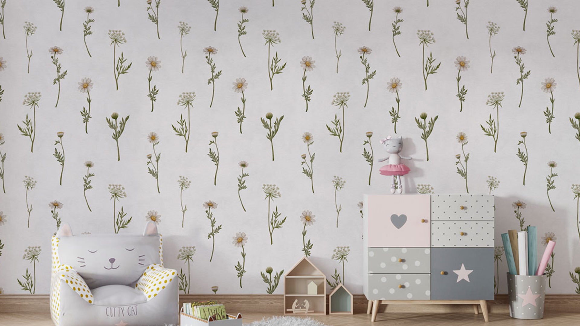 Floral Design Wallpaper