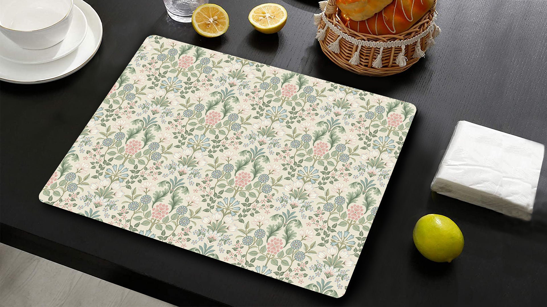 Botanical Gardens Premium Printed MDF Wooden Dining Table Mat