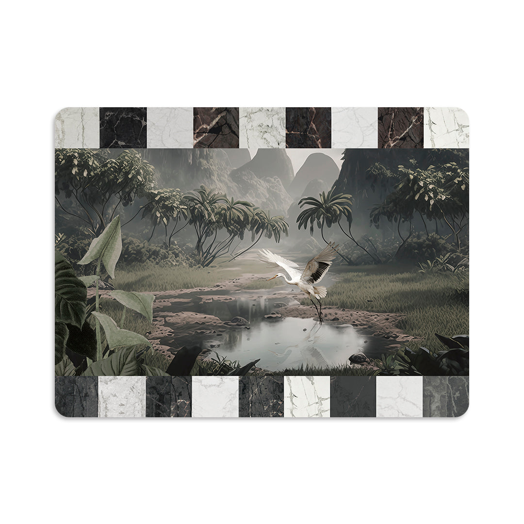 Paradise Found:  Luxury Wooden Table Mat