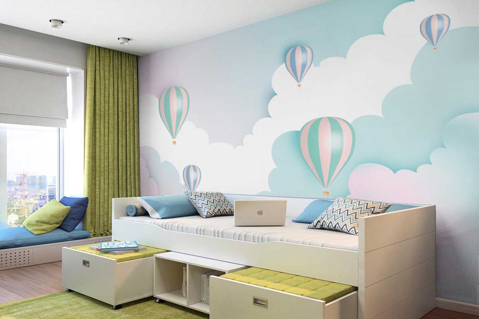 How Interior Design for your kid's wallpaper online room helps?