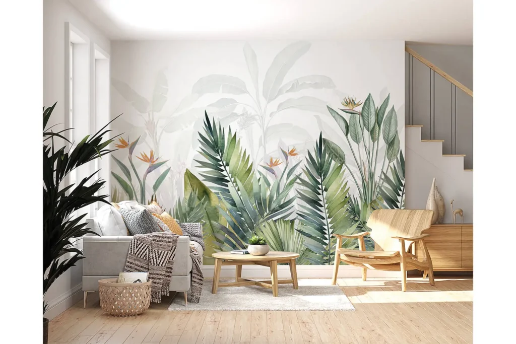 Modern tropical Wallpaper